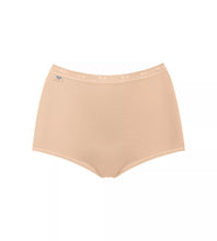 Load image into Gallery viewer, Sloggi Basic+ Maxi Brief 3 Pack - White/Black/Skin Combination