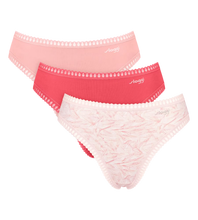 Load image into Gallery viewer, Sloggi Go Crush High Leg Knickers - Red/Pink Combination