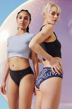 Load image into Gallery viewer, Sloggi Go Crush High Leg Knickers - Blue Dark Combination
