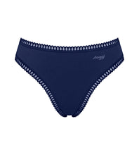 Load image into Gallery viewer, Sloggi Go Crush High Leg Knickers - Blue Dark Combination