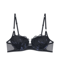 Load image into Gallery viewer, Triumph Crazy Stupid Love Half Cup Padded Bra - Black