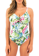 Load image into Gallery viewer, Fantasie Langkawi Twist Front Swimsuit - White