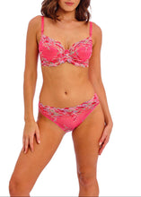 Load image into Gallery viewer, Wacoal Embrace Lace Bikini Brief - Hot Pink / Multi
