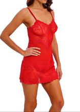 Load image into Gallery viewer, Wacoal Embrace Lace Chemise - Equestrian Red
