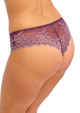 Load image into Gallery viewer, Wacoal Embrace Lace Tanga - Italian Plum / Valerian