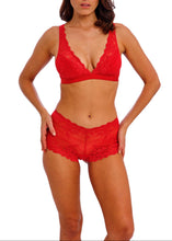Load image into Gallery viewer, Wacoal Embrace Lace Soft Cup Bra - Equestrian Red