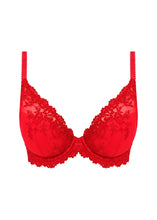 Load image into Gallery viewer, Wacoal Embrace Lace Plunge Bra - Equestrian Red