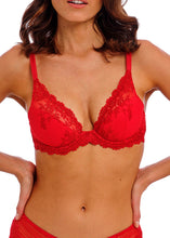Load image into Gallery viewer, Wacoal Embrace Lace Plunge Bra - Equestrian Red