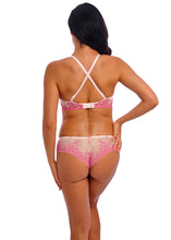 Load image into Gallery viewer, Wacoal Embrace Lace Plunge Bra - Ballet Slipper / Chateau Rose