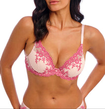 Load image into Gallery viewer, Wacoal Embrace Lace Plunge Bra - Ballet Slipper / Chateau Rose