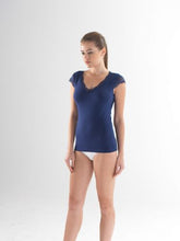 Load image into Gallery viewer, Blackspade Comfort Classics Lace V Neck Singlet - 1348