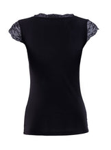 Load image into Gallery viewer, Blackspade Comfort Classics Lace V Neck Singlet - 1348