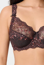 Load image into Gallery viewer, LingaDore Daily Collection Full Coverage Lace Bra - French Roast Multi