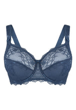 Load image into Gallery viewer, LingaDore Daily Collection Full Coverage Lace Bra - Dark Denim