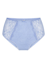Load image into Gallery viewer, LingaDore Daily Collection High Waist Brief - Misty Blue Jacquard