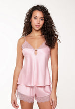 Load image into Gallery viewer, LingaDore Satin Top & Short Set - Blush
