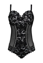 Load image into Gallery viewer, Sans Complexe Arum Gala Bodysuit - Black Grey White