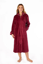 Load image into Gallery viewer, Gaspé Luxury Velvet 46" Zip Through Housecoat - GL4720/GL8745