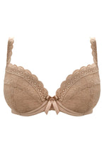 Load image into Gallery viewer, Pour Moi Rebel Padded Plunge Bra - Almond