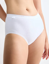 Load image into Gallery viewer, Sloggi Basic+ Midi Brief 3 Pack - White