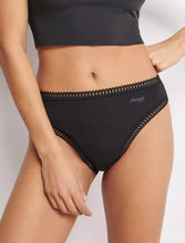 Load image into Gallery viewer, Sloggi Go Crush High Leg Knickers - Blue Dark Combination