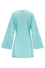 Load image into Gallery viewer, Pour Moi Crochet Lace Long Sleeve Beach Cover Up