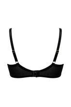 Load image into Gallery viewer, Pour Moi Fleur Non-Padded Underwired Balconette Bra - Black