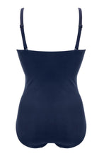 Load image into Gallery viewer, Pour Moi Santa Monica Strapless Tummy Control Swimsuit - Navy