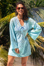 Load image into Gallery viewer, Pour Moi Crochet Lace Long Sleeve Beach Cover Up