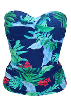 Load image into Gallery viewer, Pour Moi Kefalonia Tankini Set - Navy Tropical