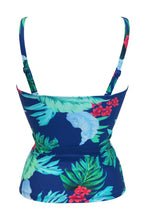 Load image into Gallery viewer, Pour Moi Kefalonia Tankini Set - Navy Tropical