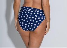 Load image into Gallery viewer, Pour Moi Santa Monica Non-Wired Strapless Tankini - Navy/White