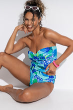 Load image into Gallery viewer, Pour Moi Free Spirit Tankini Set - Aqua Tropical