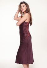 Load image into Gallery viewer, LingaDore Long Nightdress 6813LD - Winetasting