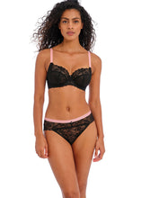 Load image into Gallery viewer, Freya Offbeat Side Support Bra - Black