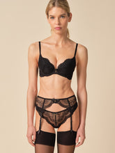 Load image into Gallery viewer, Gossard Superboost Lace Plunge Bra - Black