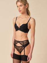 Load image into Gallery viewer, Gossard Superboost Lace Plunge Bra - Black