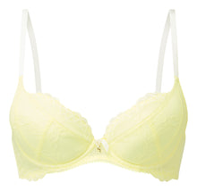 Load image into Gallery viewer, Gossard Superboost Lace Plunge Bra - Lemon