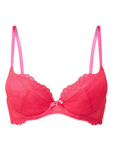 Load image into Gallery viewer, Gossard Superboost Lace Plunge Bra - Rose Red