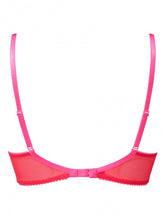 Load image into Gallery viewer, Gossard Superboost Lace Plunge Bra - Rose Red