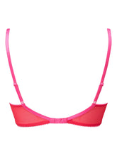 Load image into Gallery viewer, Gossard Superboost Lace Non-Padded Plunge Bra - Rose Red
