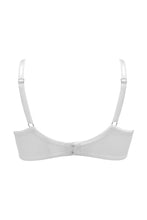 Load image into Gallery viewer, Pour Moi Fleur Non-Padded Underwired Balconette Bra - White