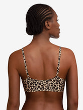 Load image into Gallery viewer, Chantelle Soft Stretch Seamless Padded Bralette - Dark Leopard Print