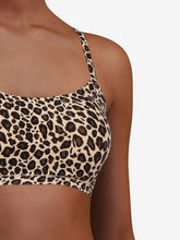 Load image into Gallery viewer, Chantelle Soft Stretch Seamless Padded Bralette - Dark Leopard Print