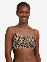 Load image into Gallery viewer, Chantelle Soft Stretch Seamless Padded Bralette - Dark Leopard Print