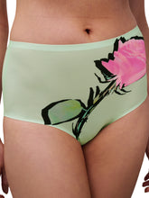 Load image into Gallery viewer, Chantelle Soft Stretch High Waisted Brief - Rose Print
