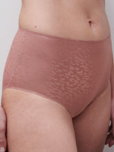 Load image into Gallery viewer, Chantelle Soft Stretch High Waisted Brief - Pink Shimmer Leopard Print