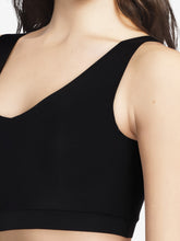 Load image into Gallery viewer, Chantelle Soft Stretch Padded Crop Top - Black