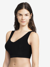 Load image into Gallery viewer, Chantelle Soft Stretch Padded Crop Top - Black