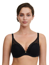 Load image into Gallery viewer, Chantelle Norah Chic Plunge T-Shirt Bra - Black